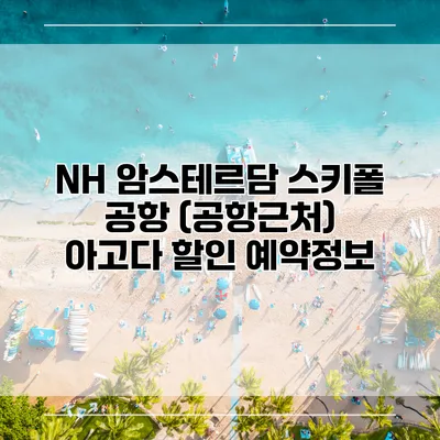 NH 암스테르담 스키폴 공항 (공항근처) 아고다 할인 예약정보